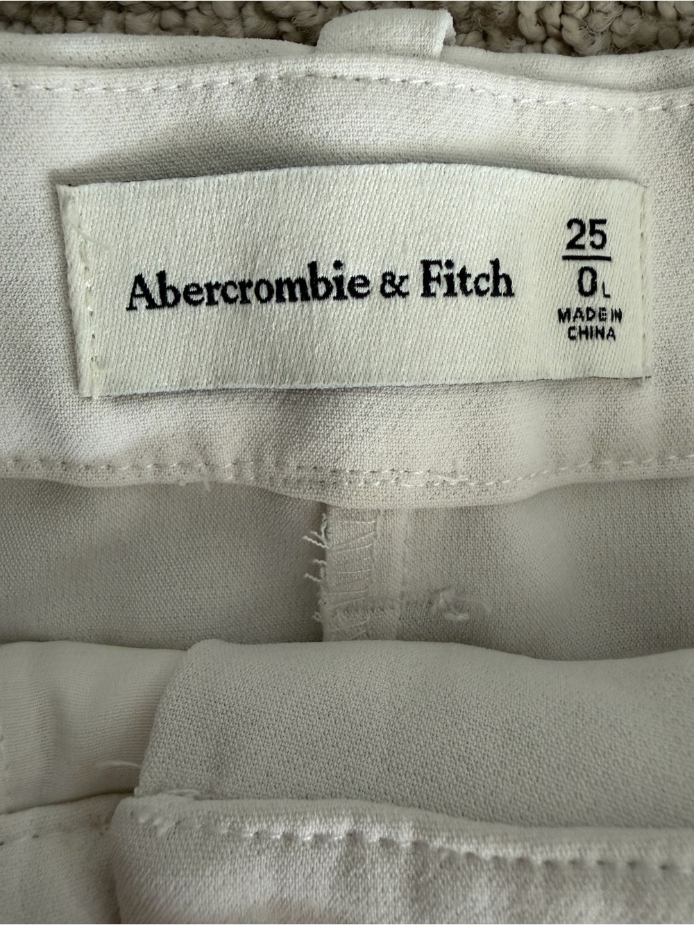 Abercrombie & Fitch Sloane Tailored Wide Leg Pant 25L - Picture 4 of 6